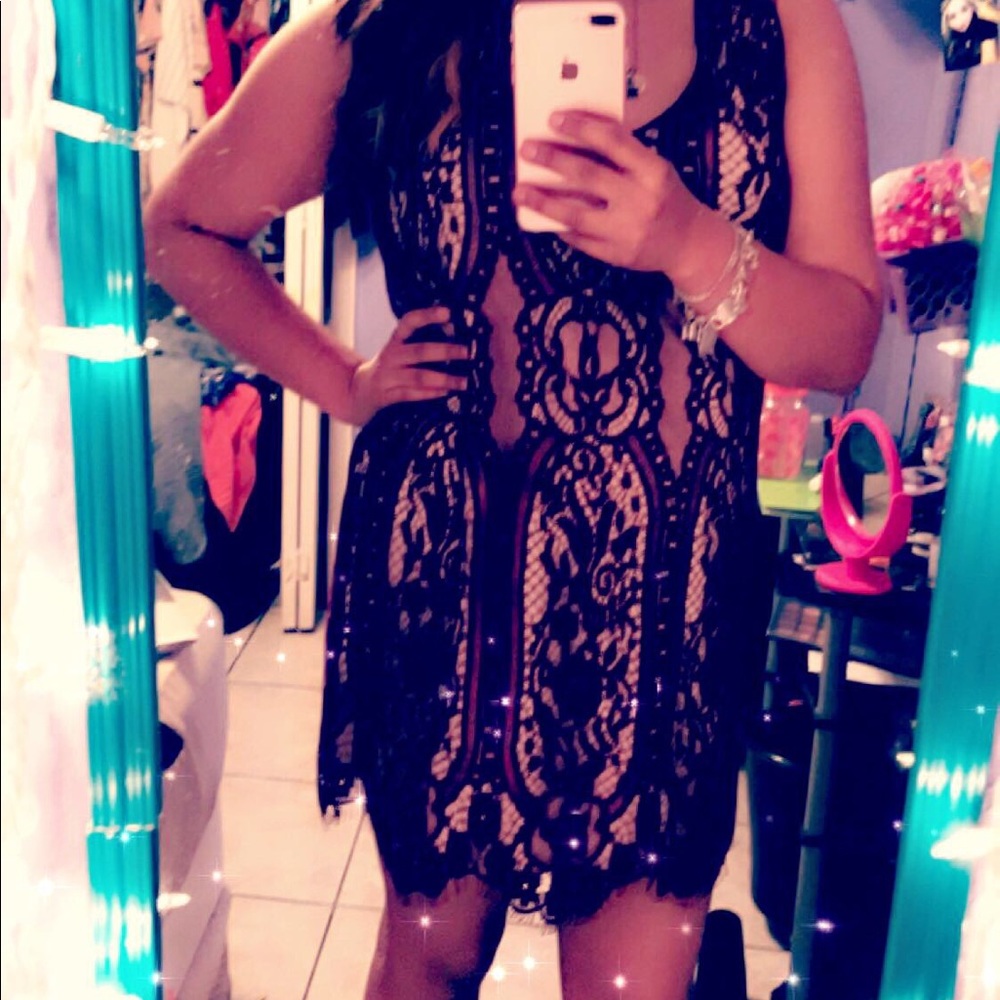 Maroon party dress